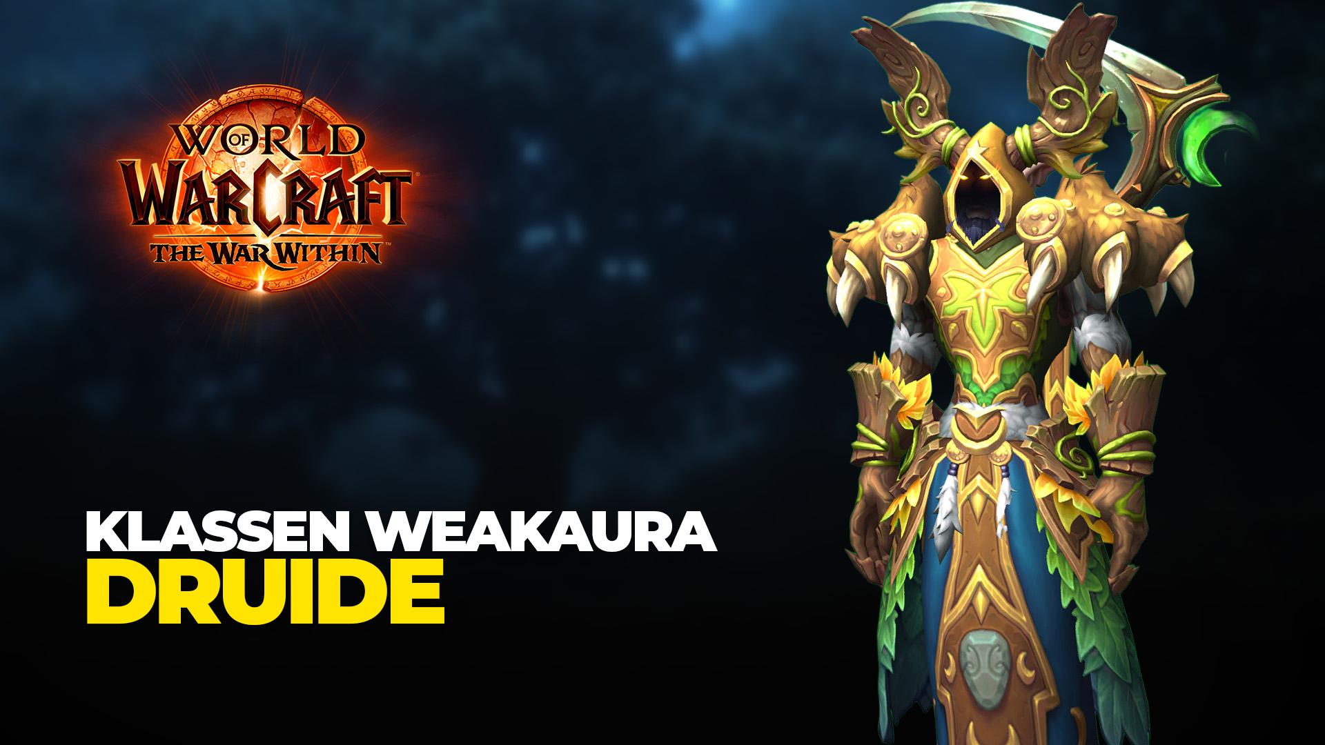 marvolomania Druide Klassen Weakaura für alle Speccs, Wiederherstellung, Wächter, Wildheit, Gleichgewicht