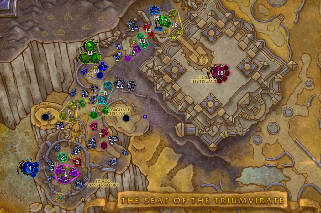 Sitz des Triumvirats